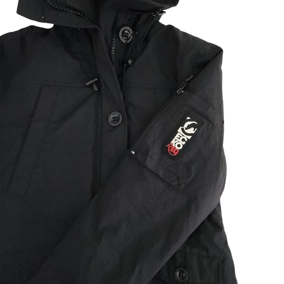 Ecko Unlimited Jackets & Blazers - ECKO RED down Hooded zipped puffer parka winter Coat black small